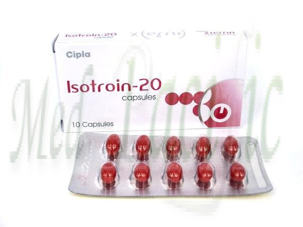 Isotroin 20mg - 10 Capsules 